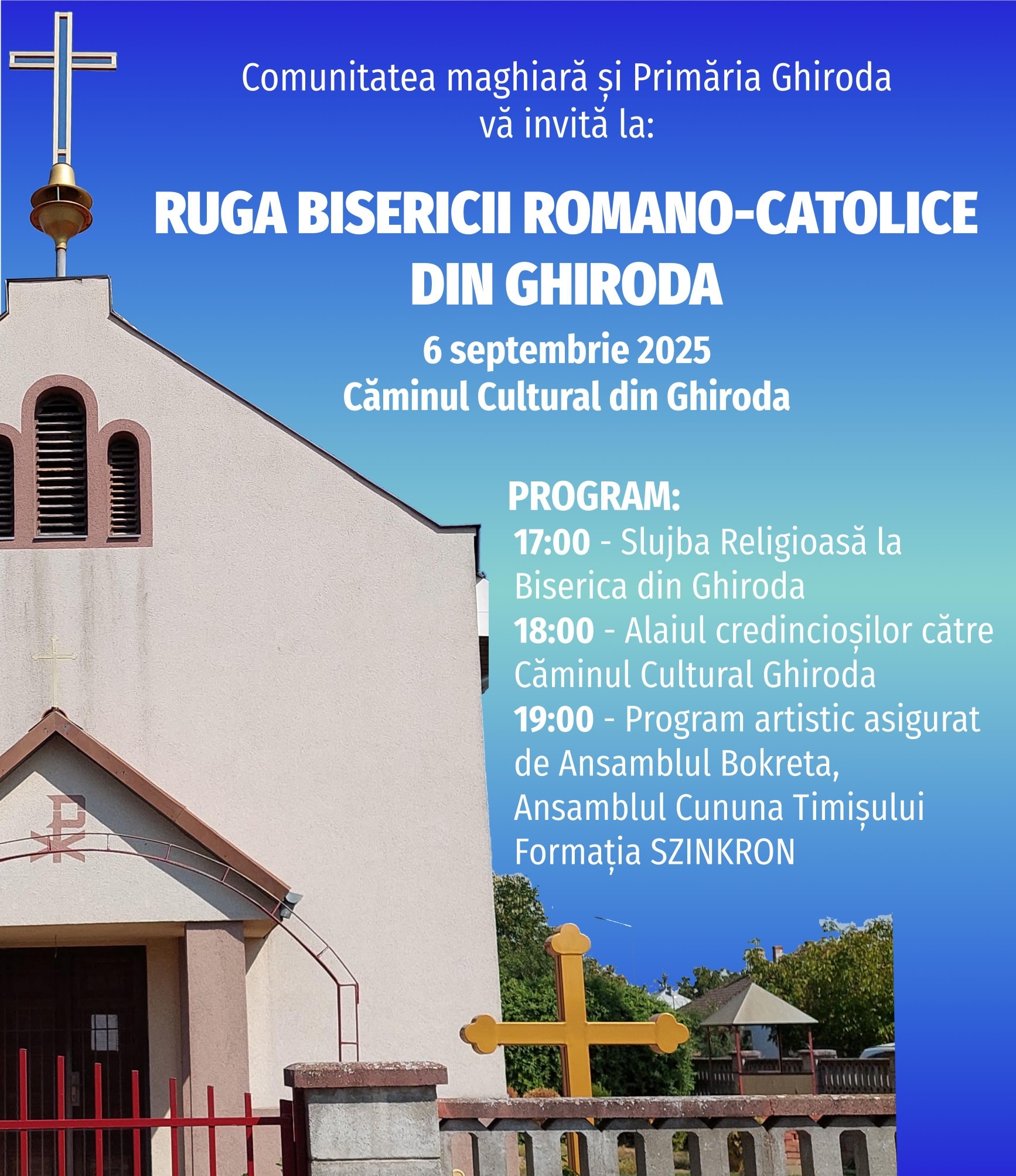 Ruga Bisericii Romano-Catolice din Ghiroda